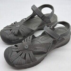 KEEN Rose Sandal Gray/Raven Size US 11—Land/Water/Travel NEW